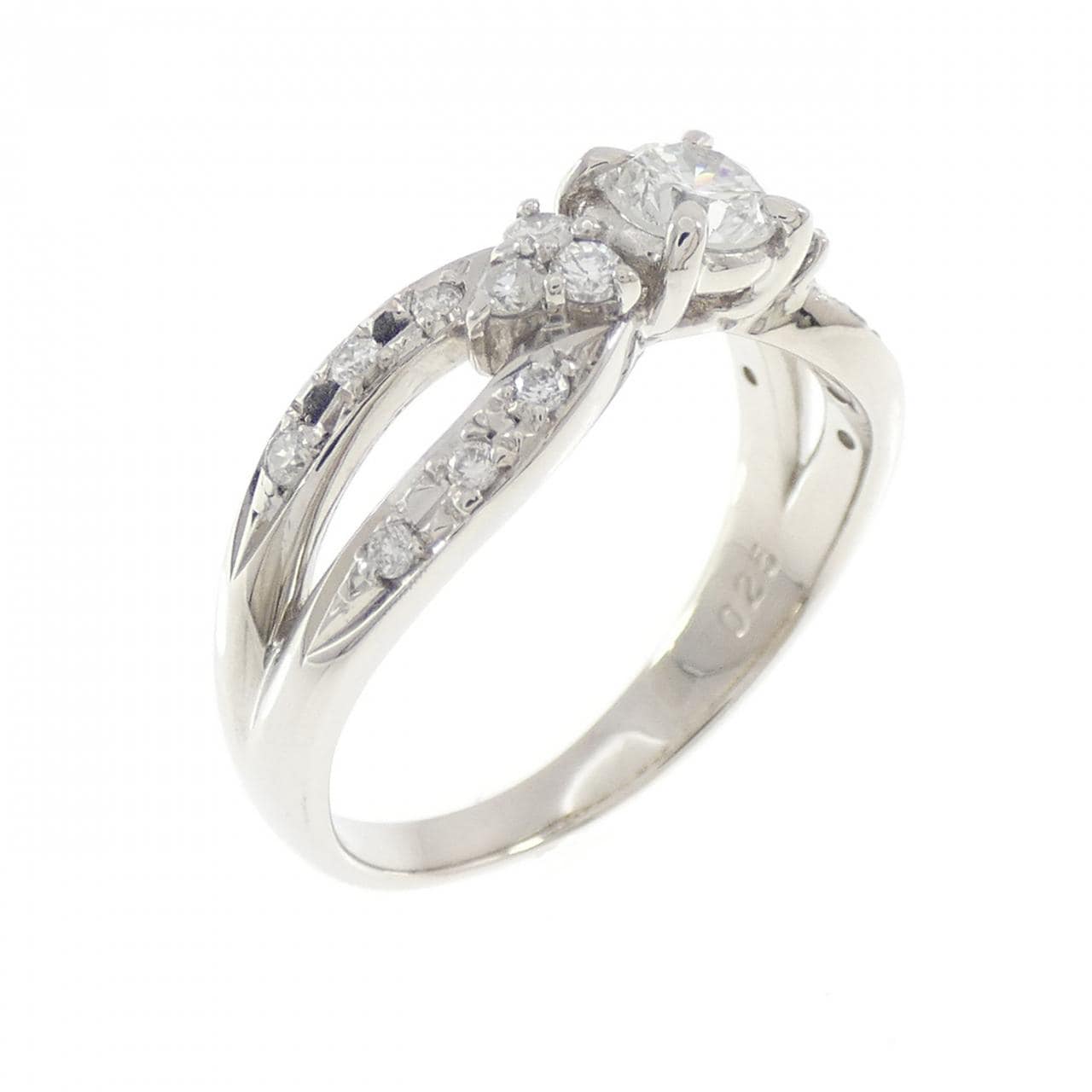 PT900 ダイヤモンド リング 0.307CT G SI1 Good