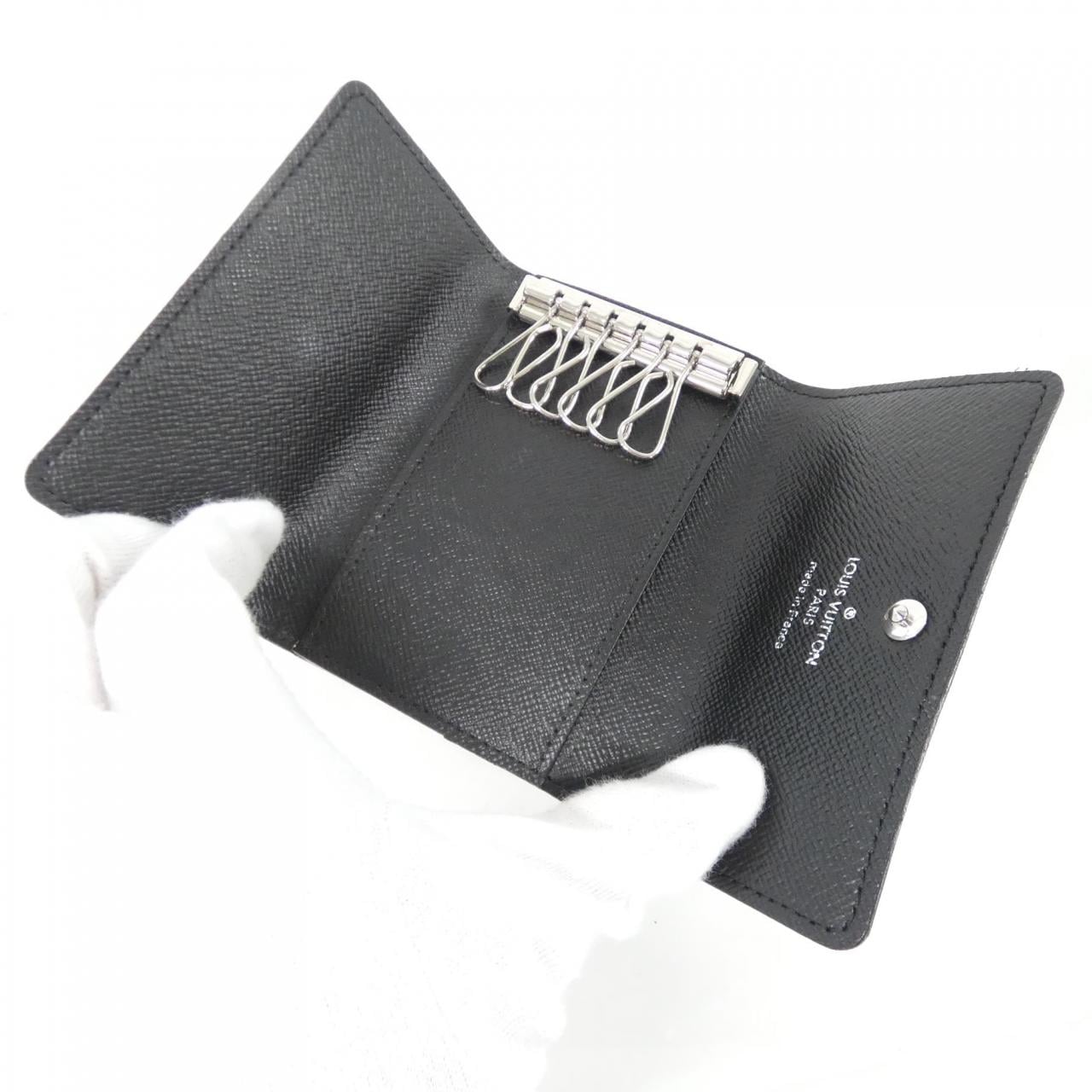 ルイヴィトン ダミエ グラフィット ミュルティクレ N62662 キーケース