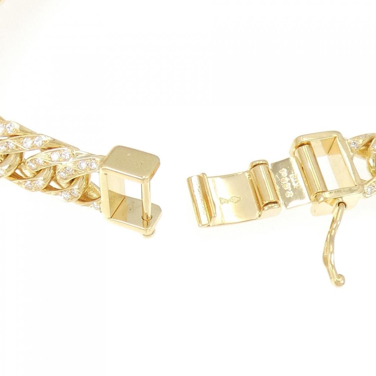 [BRAND NEW] K18YG Diamond Kihei Bracelet 2.68CT 20cm
