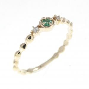 K10YG エメラルド リング