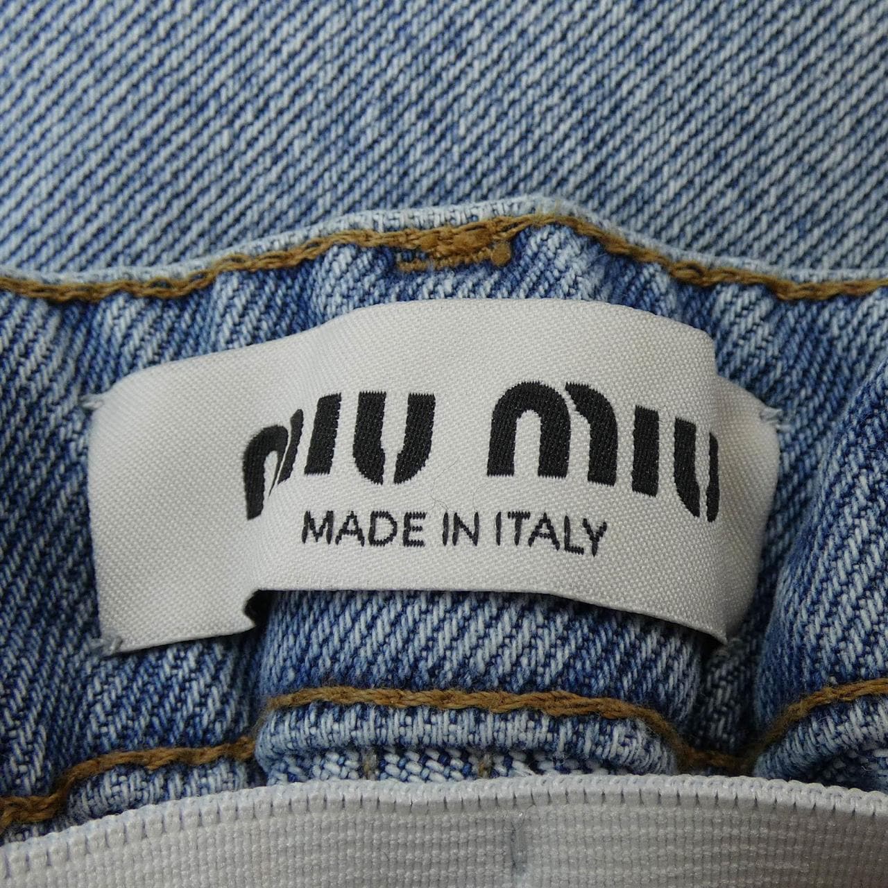 ミュウミュウ MIU MIU アイコニック デニム GWP333 1SXP ジーンズ