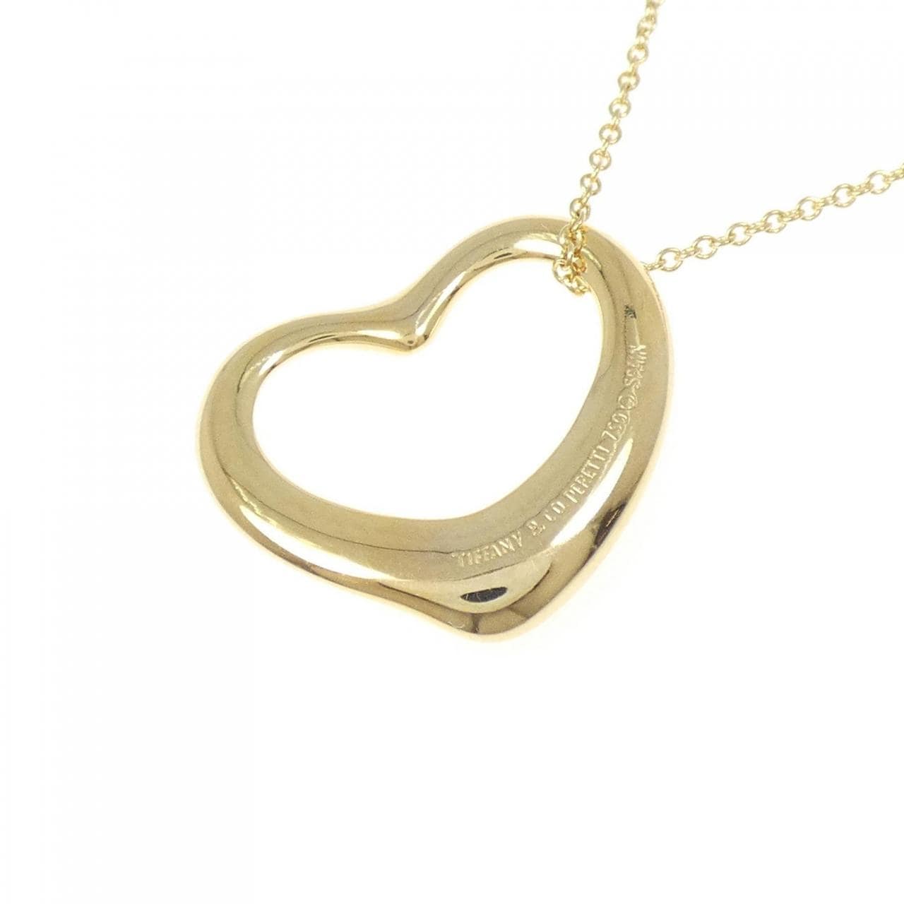 ティファニー オープンハート ネックレス