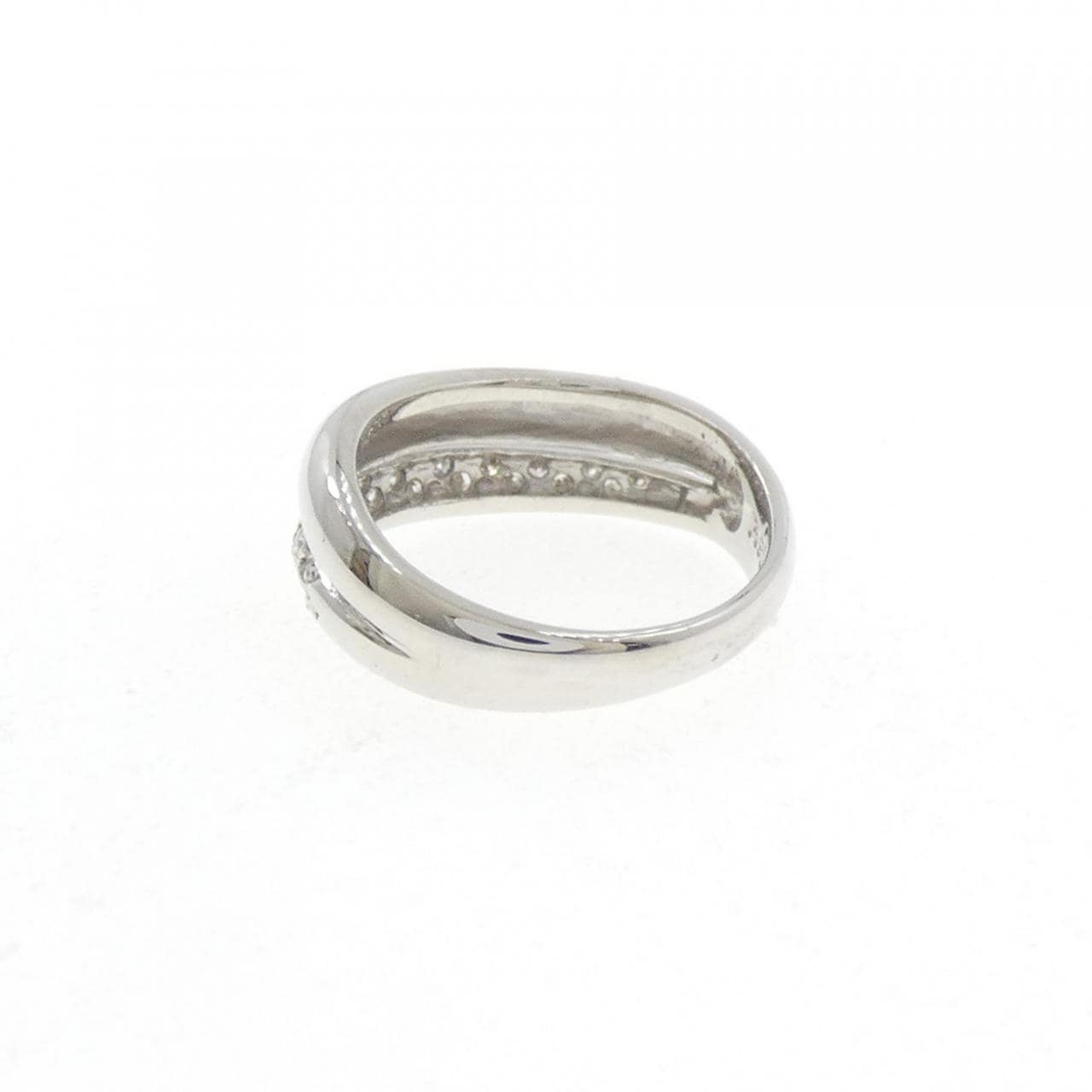 PT900 ダイヤモンド ピンキー リング 0.16CT