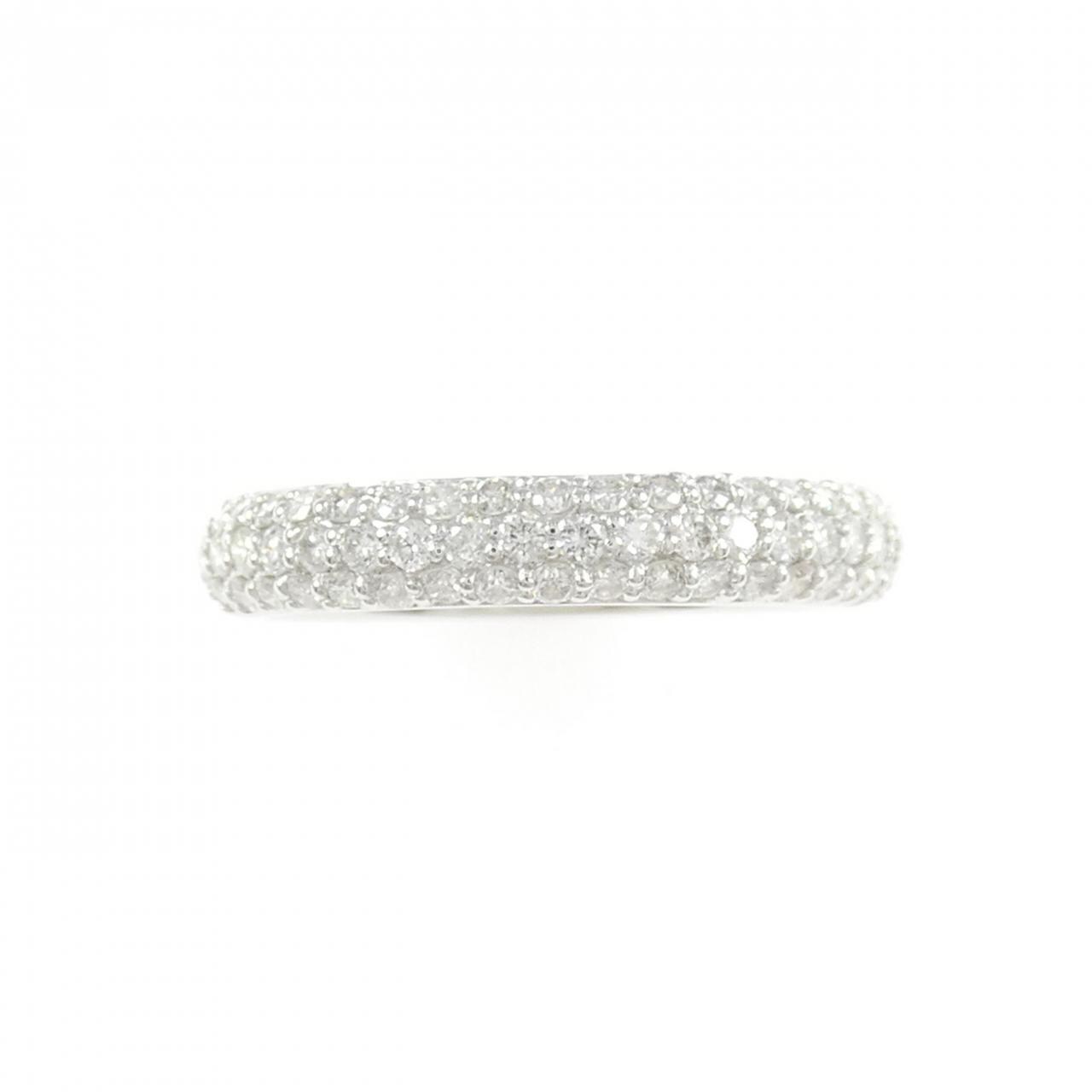 K18WG ダイヤモンド リング 0.53CT