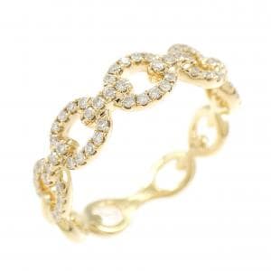 K18YG ダイヤモンド リング 0.20CT
