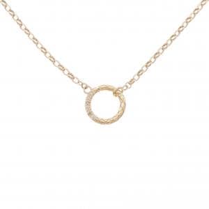 アガット ダイヤモンド ネックレス 0.02CT