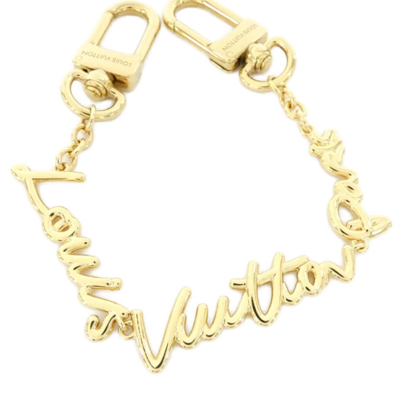 ルイヴィトン バッグチャーム LVスクリプトチェーン M03473 バッグチャーム