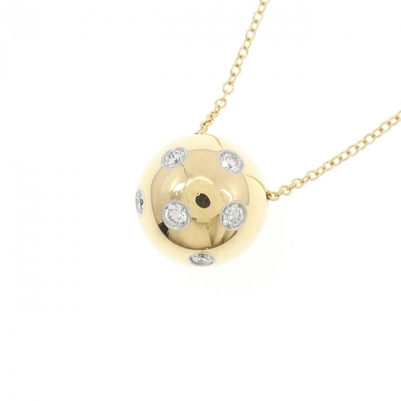 TIFFANY dots ball necklace