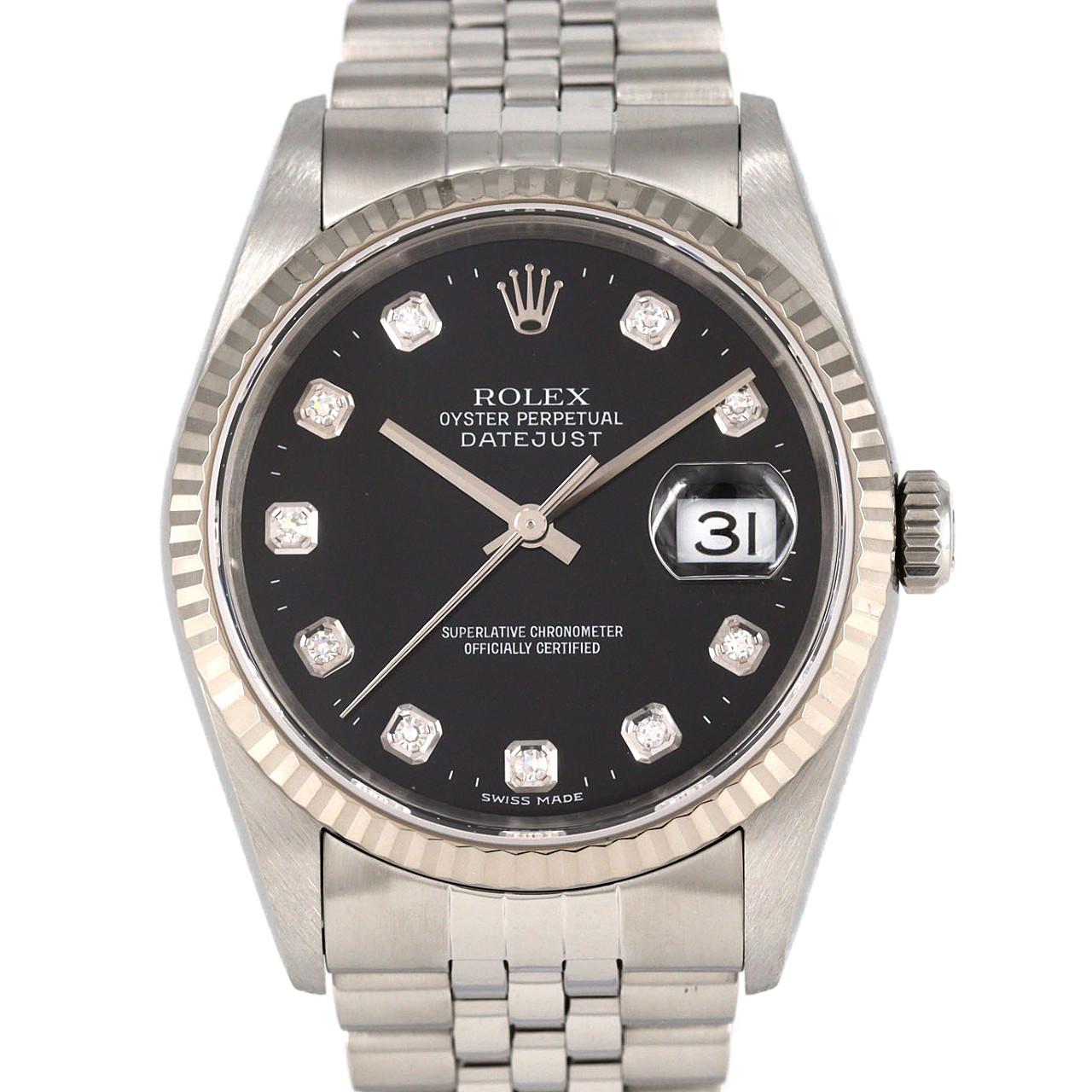 ロレックス デイトジャスト 16234G SSxWG 自動巻 K番