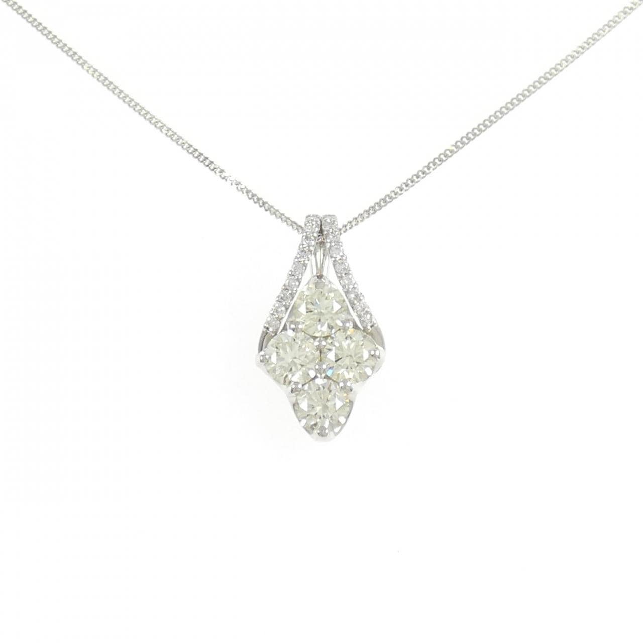 PT900/PT850 ダイヤモンド ネックレス 1.279CT