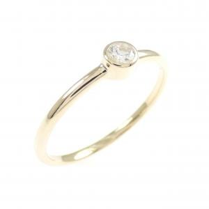 【リメイク】K10YG ダイヤモンド リング 0.10CT