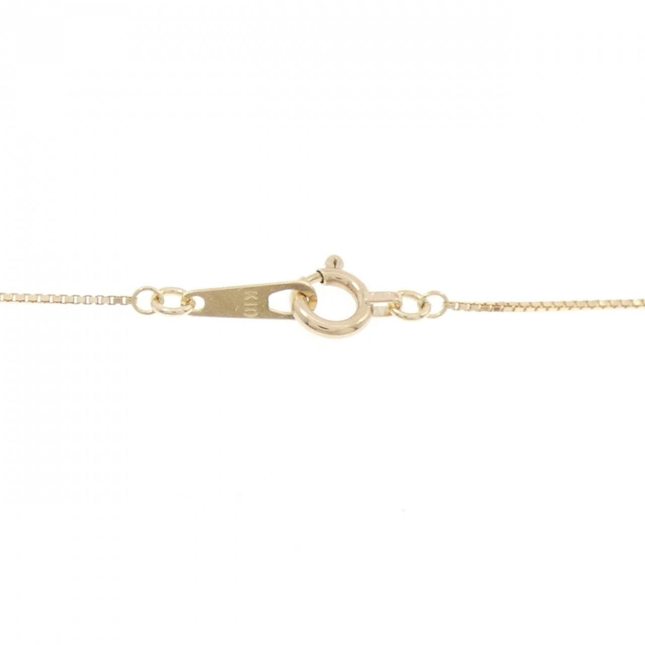 アガット キー ダイヤモンド ネックレス 0.01CT