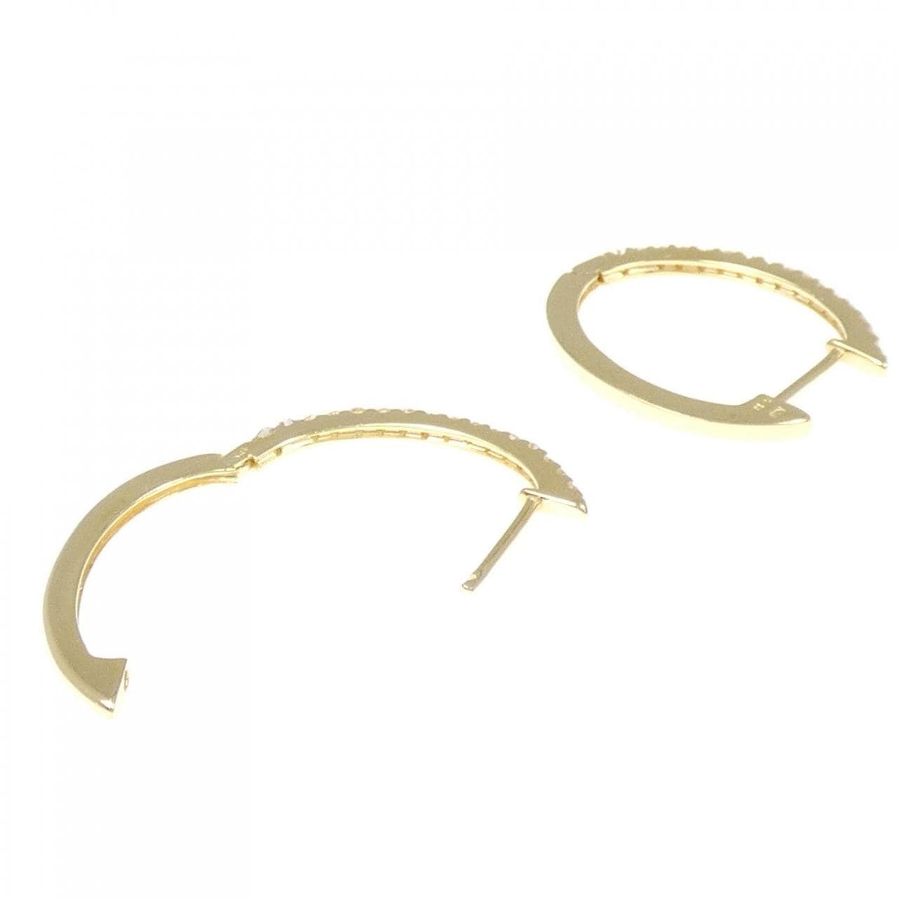 K18YG ダイヤモンド ピアス 0.32CT