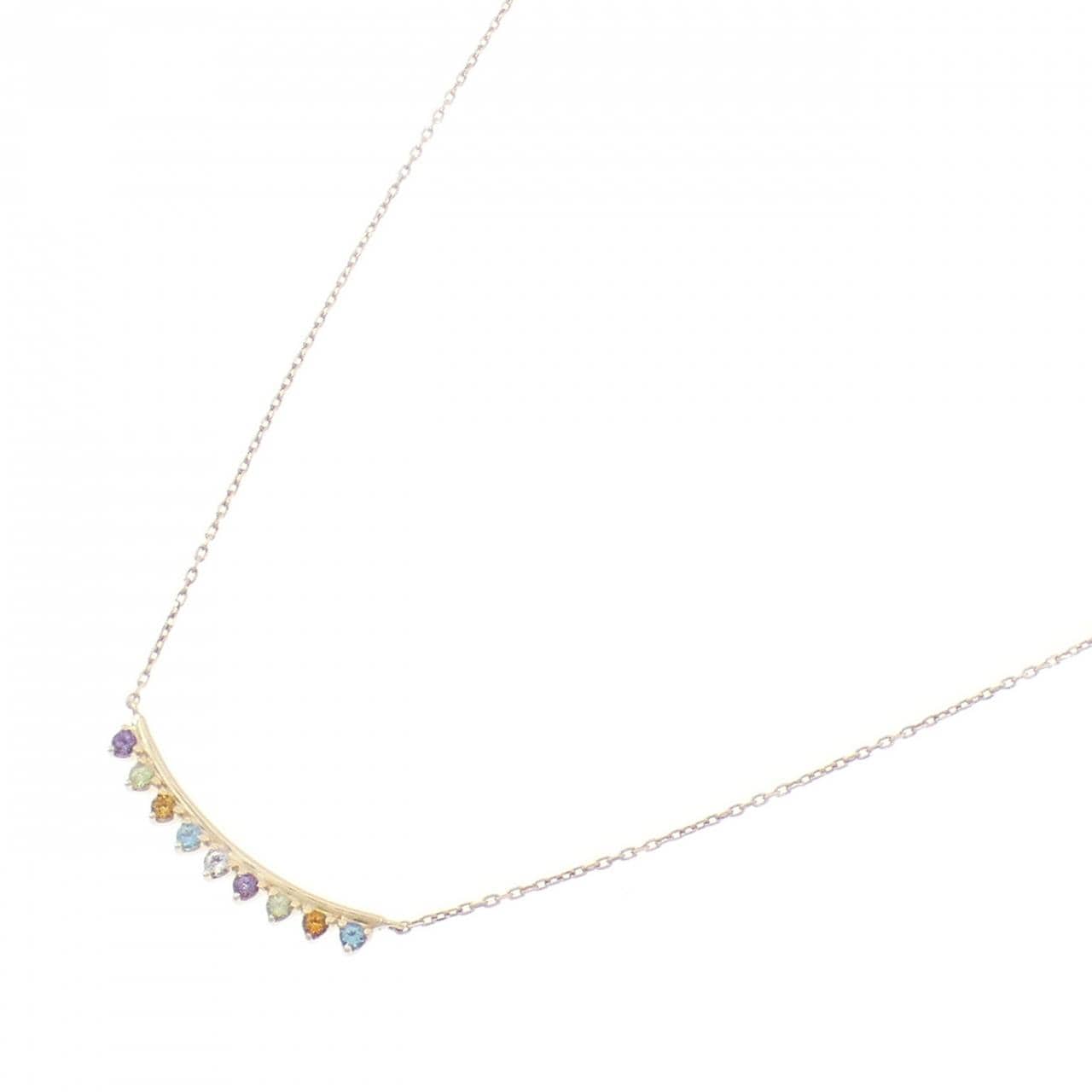 スタージュエリー カラーストーン ネックレス