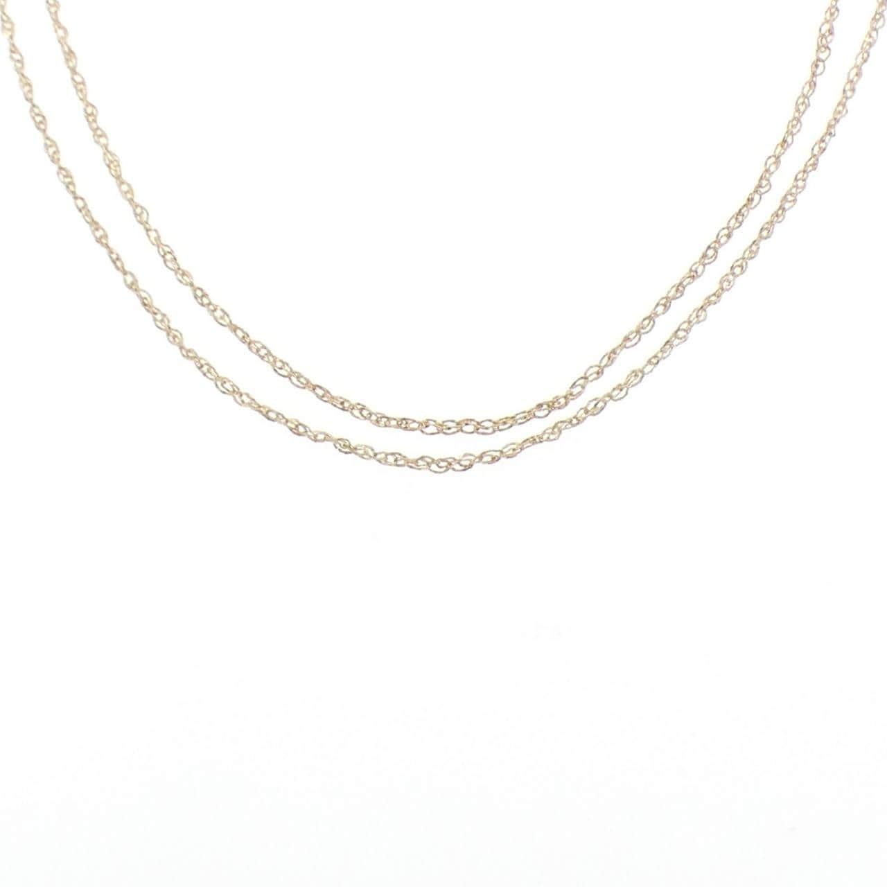 K18YG チェーン ネックレス