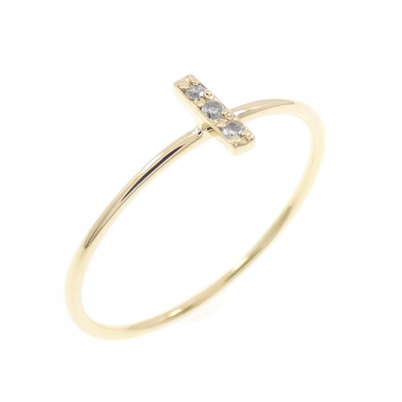 K18YG ダイヤモンド リング