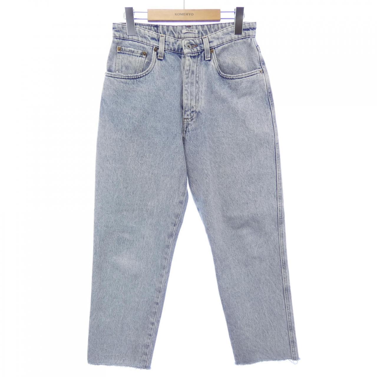 ミュウミュウ MIU MIU GWP327 1SXP ジーンズ