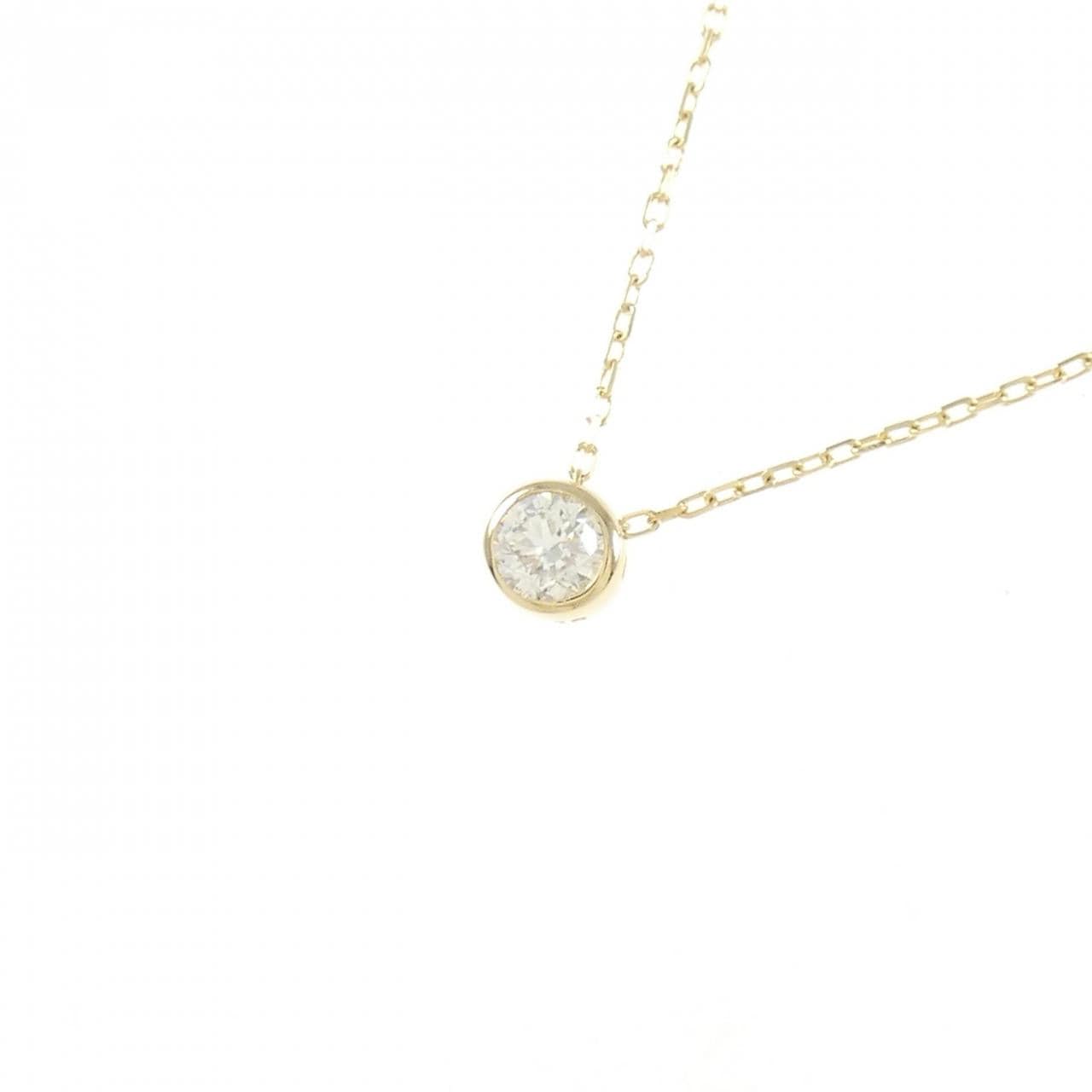K18YG ダイヤモンド ネックレス 0.15CT