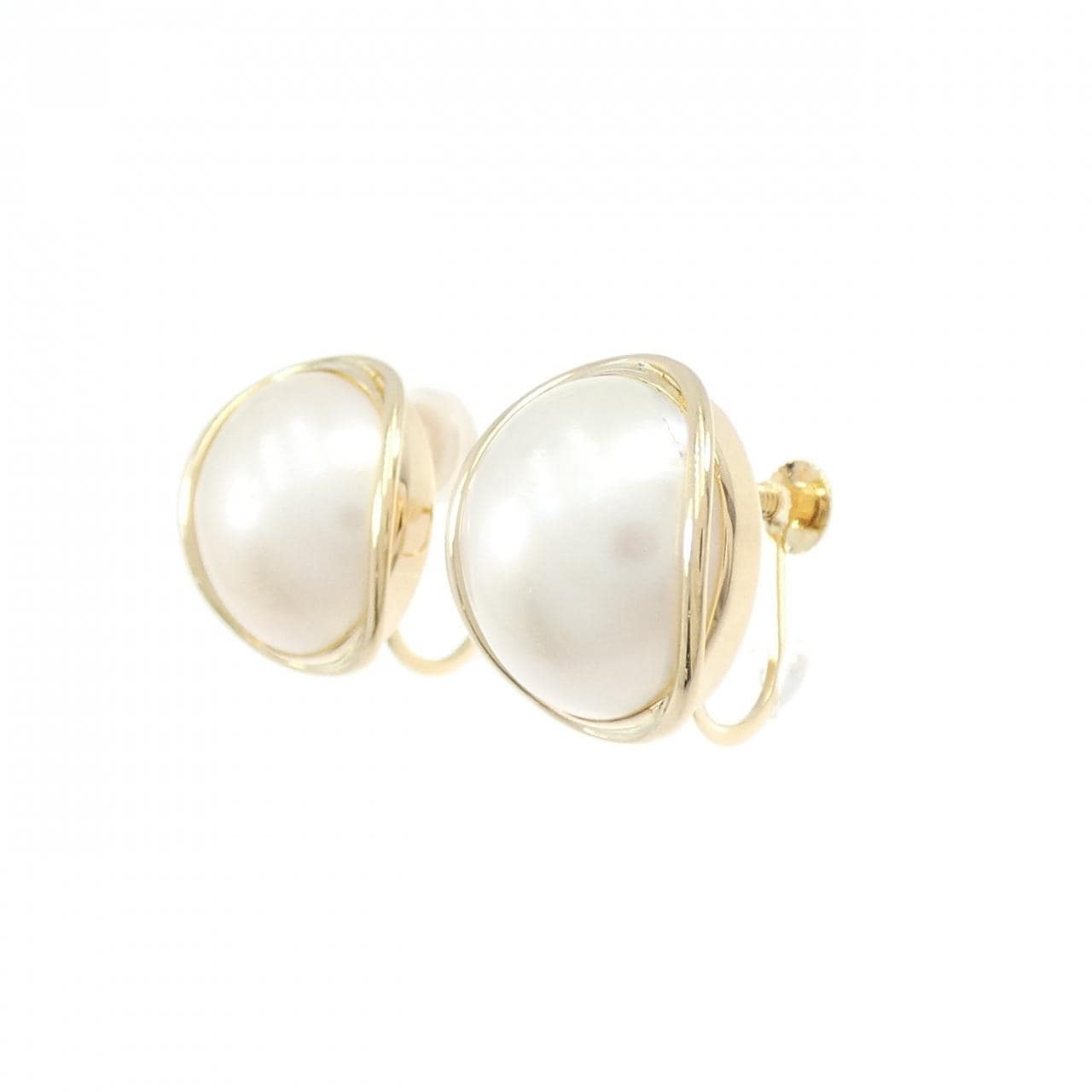 K18YG マベパール イヤリング