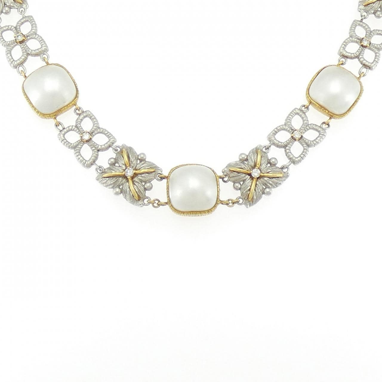 Kazuo Ogawa Mabe Pearl Necklace