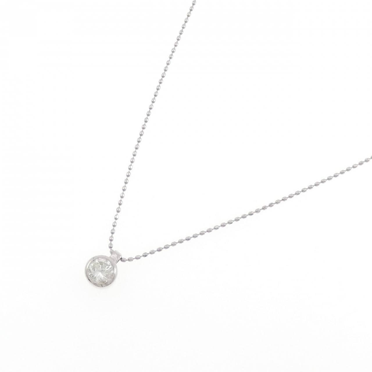 PT900/PT850 ダイヤモンド ネックレス 0.376CT