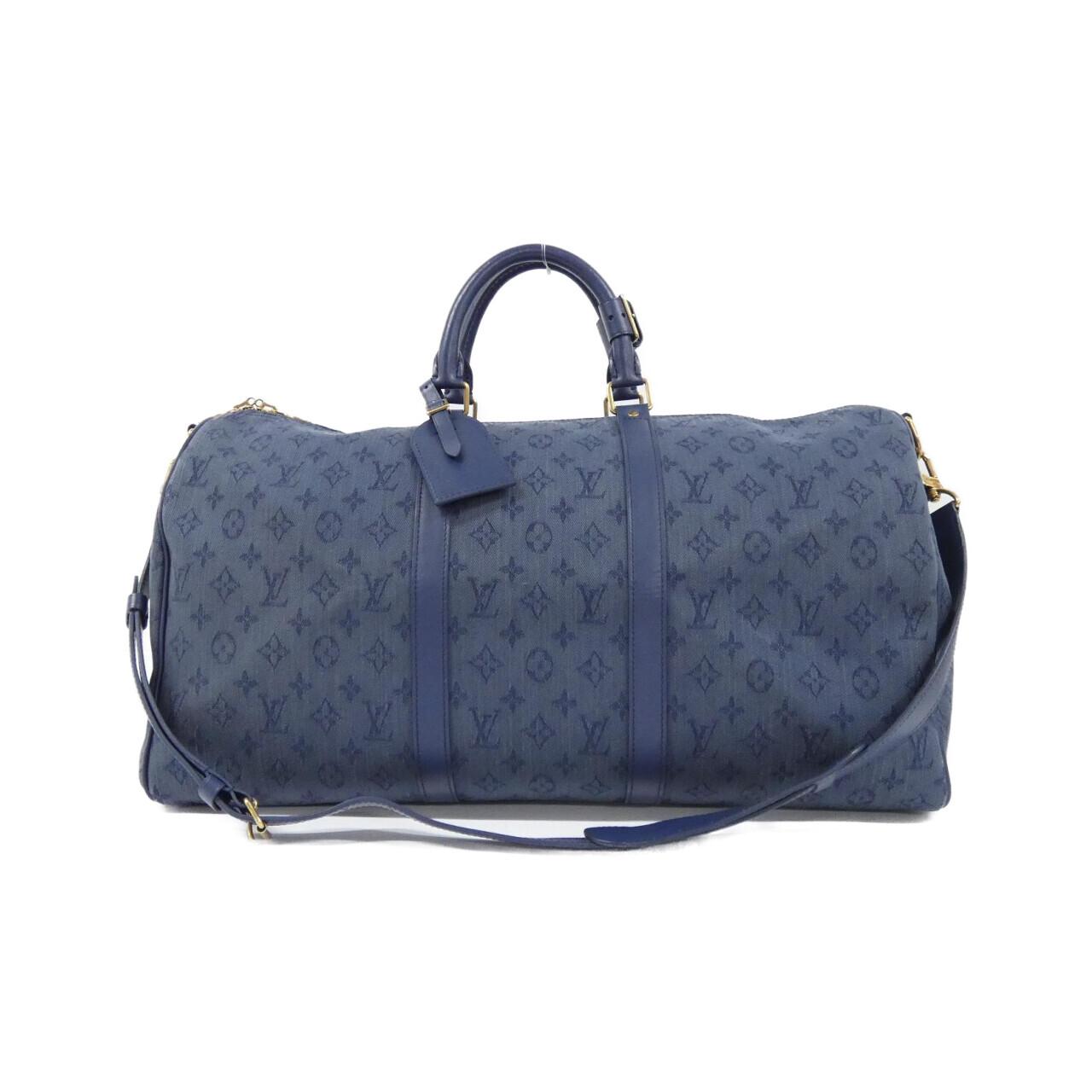 ルイヴィトン モノグラム デニム キーポル バンドリエール 50cm M44645 ボストンバッグ