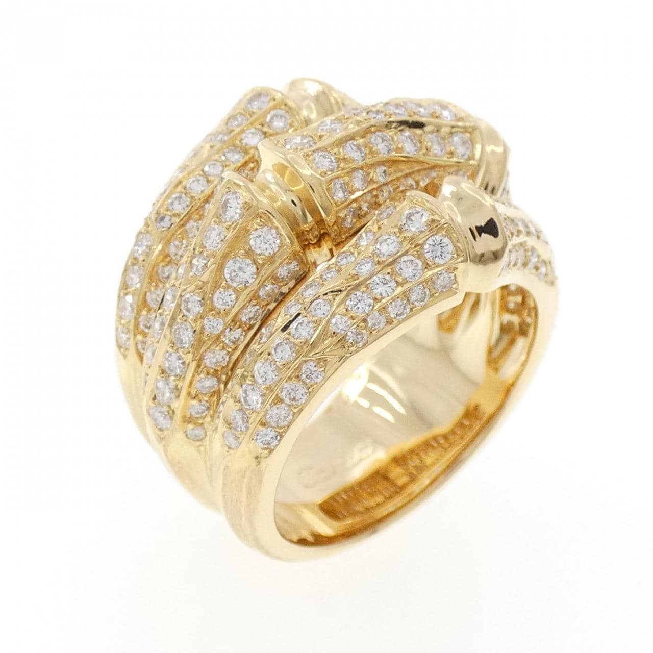 Vintage Cartier バンブーリング YG size53