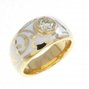 750YG エナメル リング