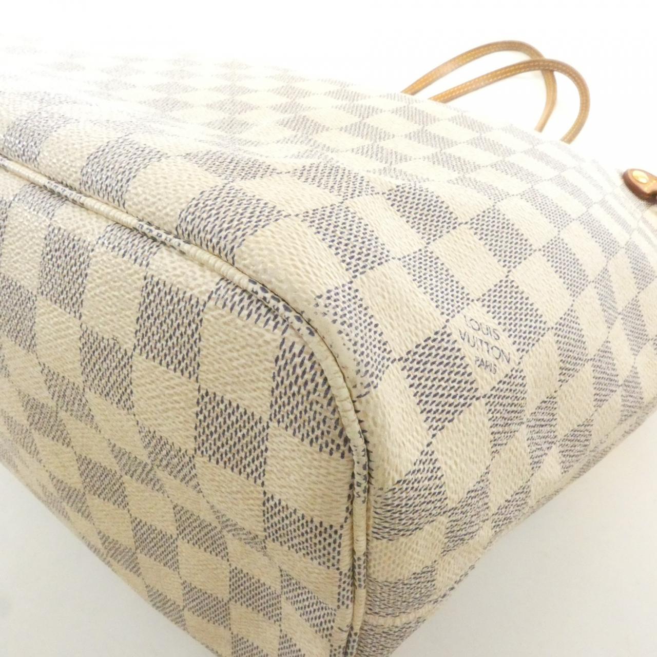 ルイヴィトン ダミエ アズール ネヴァーフル MM N41361 バッグ