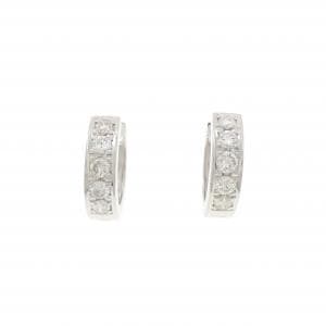 PT900 ダイヤモンド ピアス 0.58CT