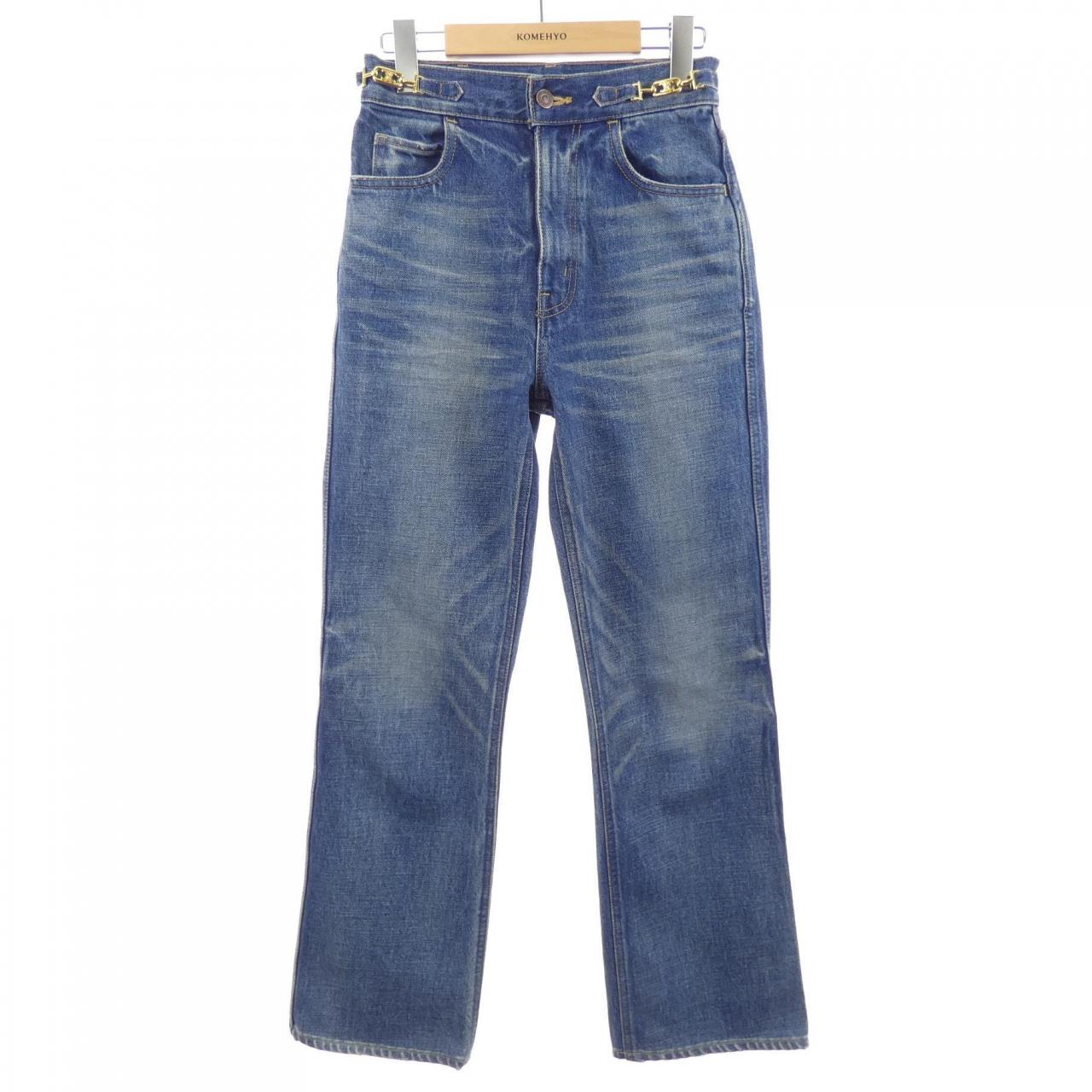 セリーヌ CELINE ジェーン フレアジーンズ トリオンフ TRIOMPHE 2N860930F ジーンズ