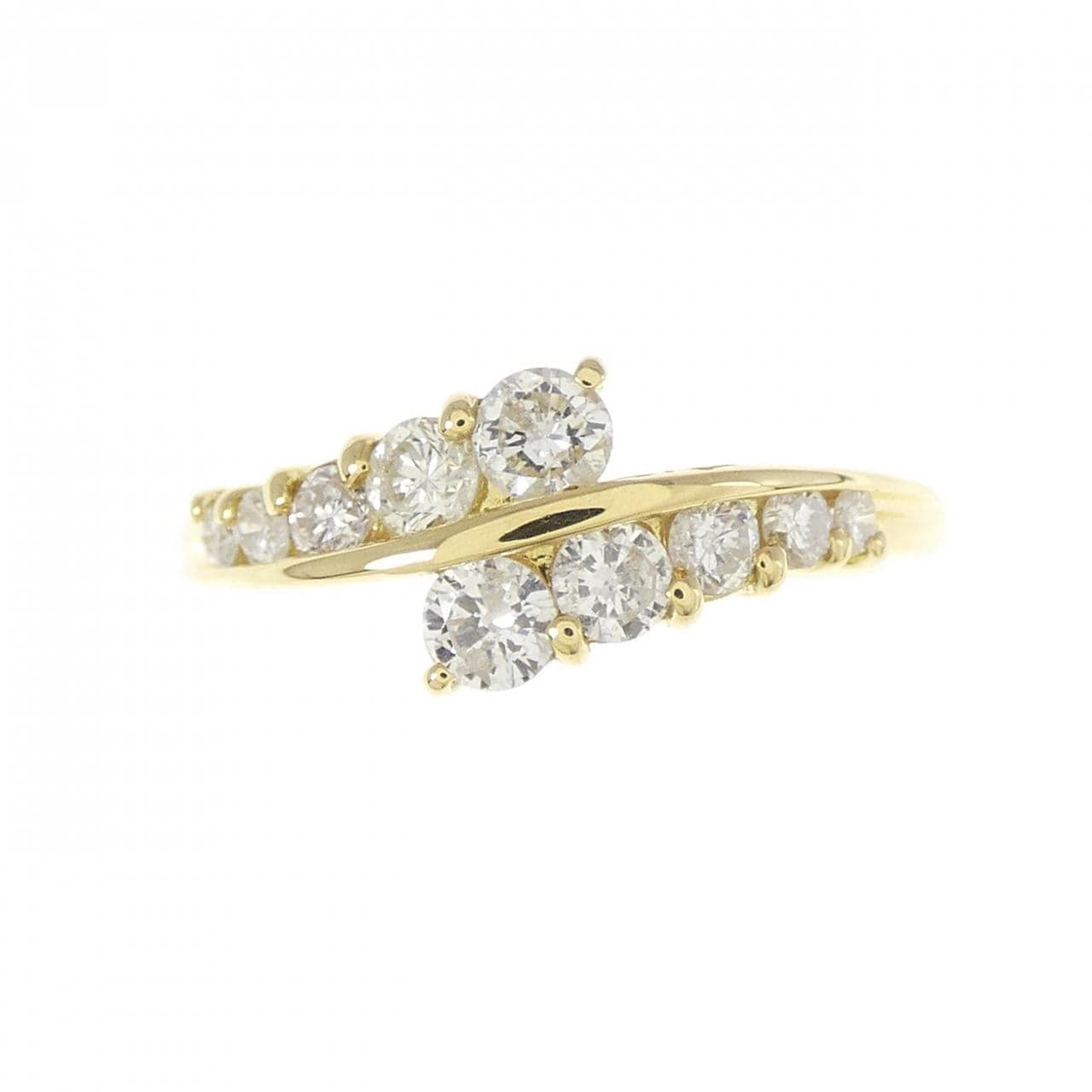 K18YG ダイヤモンド リング 0.50CT
