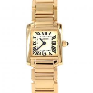 カルティエ タンクフランセーズSM YG W50002N2 YG クォーツ