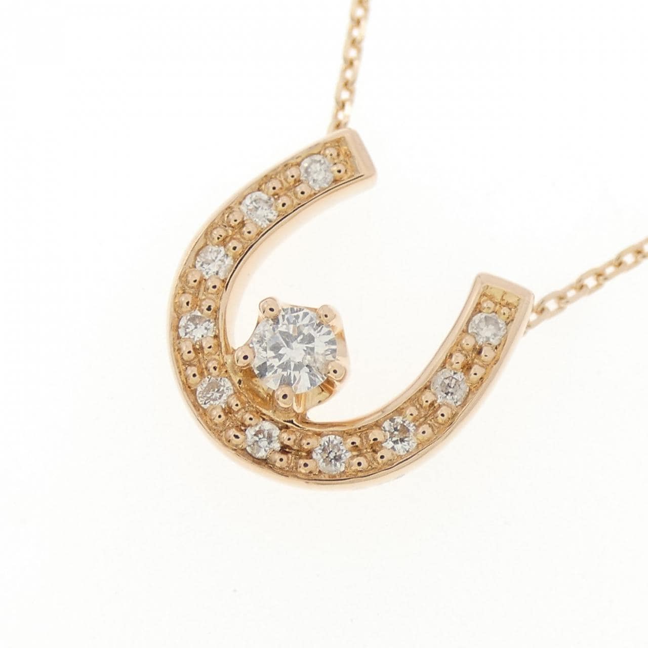 4゜C ダイヤモンド ネックレス 0.116CT