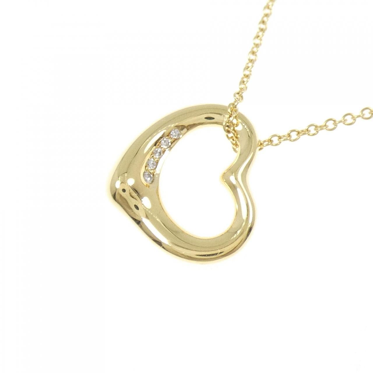 ティファニー オープンハート ネックレス