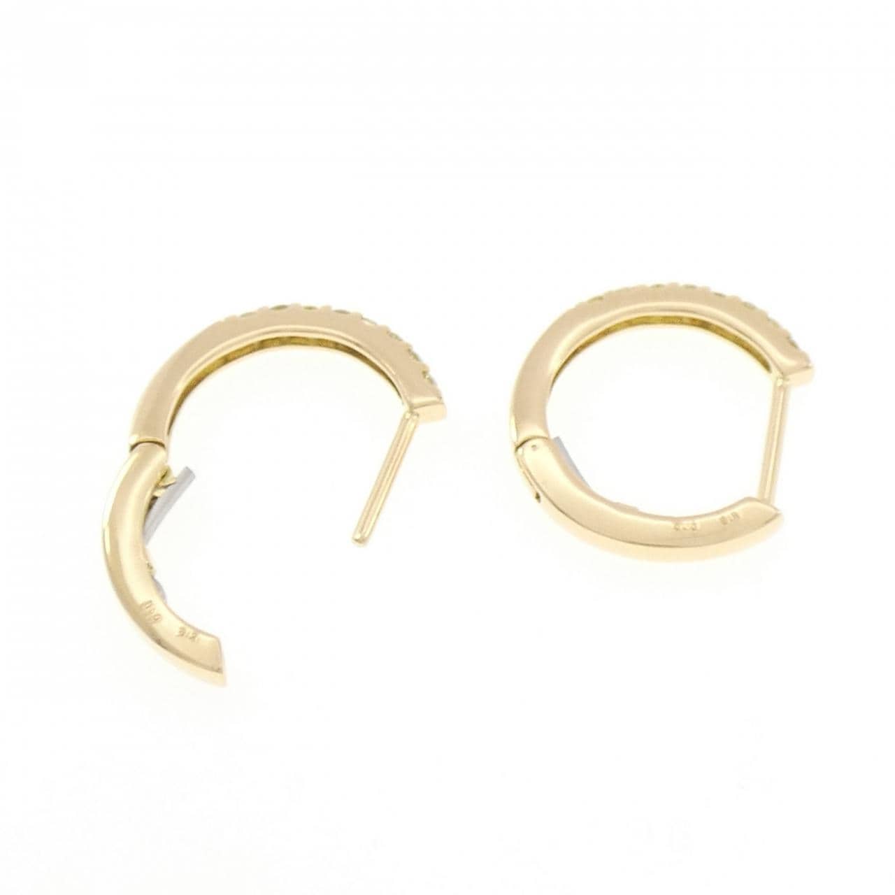K18YG ダイヤモンド ピアス 0.20CT