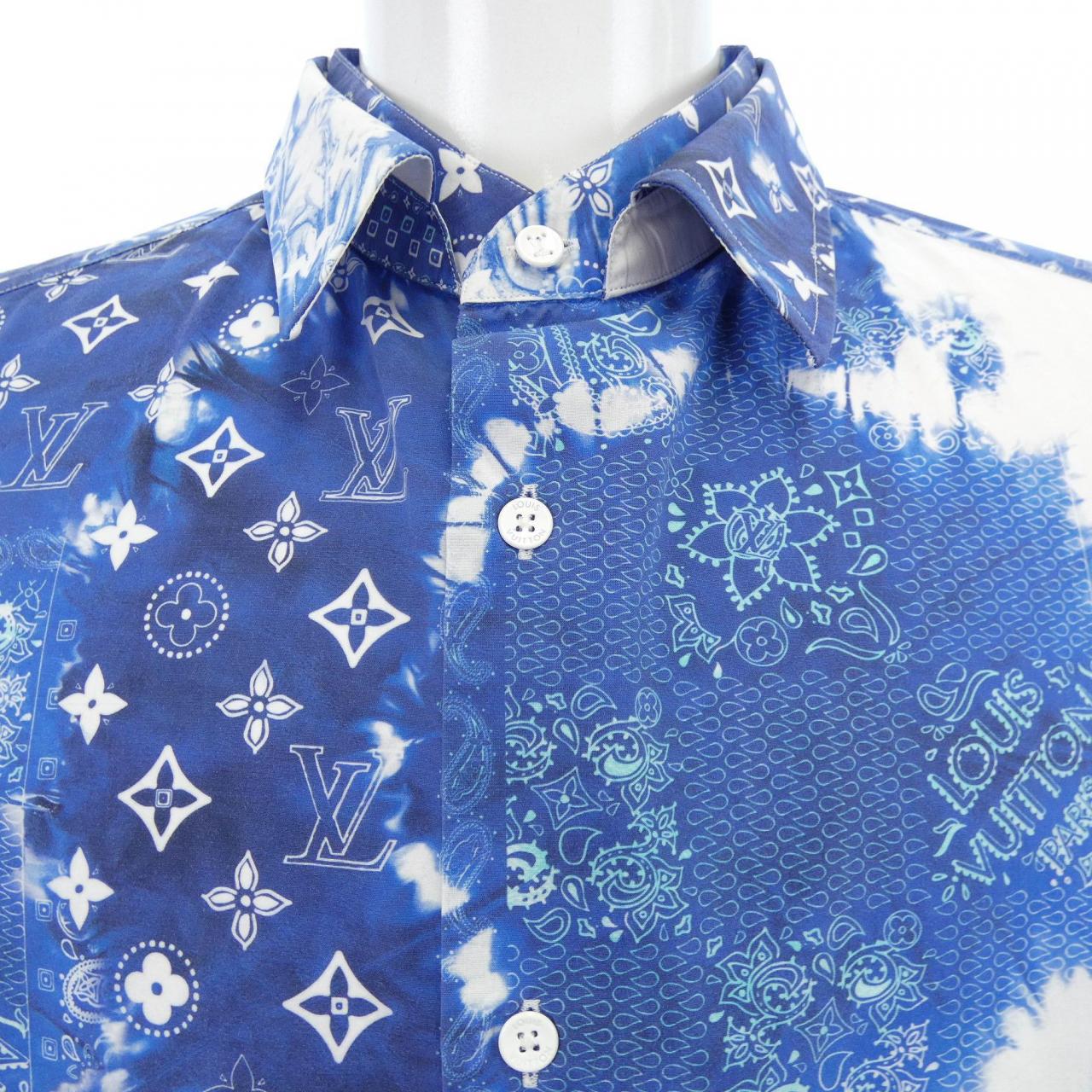 ルイヴィトン LOUIS VUITTON モノグラムバンダナショートスリーブシャツ HNS07WNW0 S/Sシャツ
