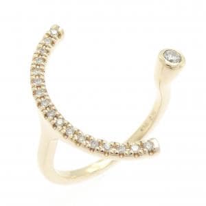 ヒロタカ ダイヤモンド リング 0.13CT