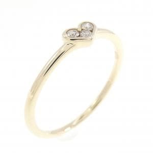 ポンテヴェキオ ハート ダイヤモンド リング 0.05CT