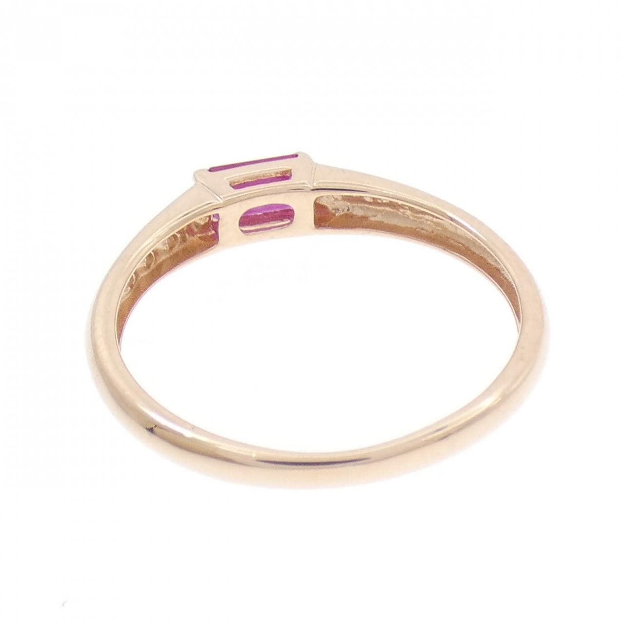 K10PG ルビー リング 0.28CT