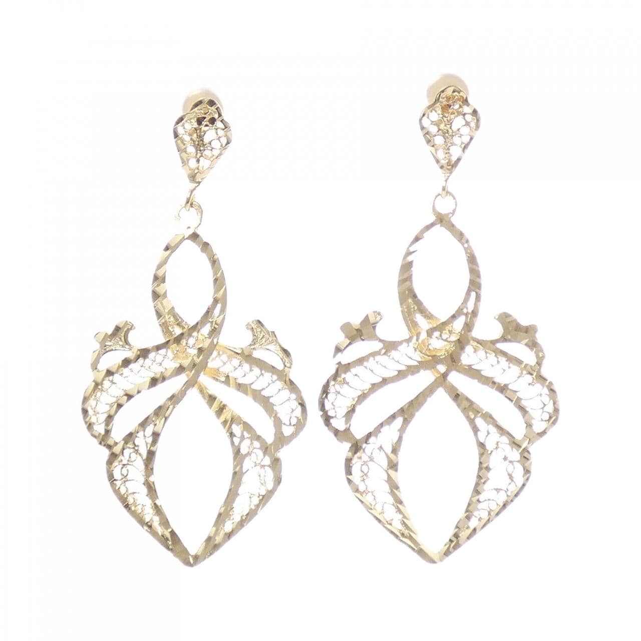 ギンザ タナカ K18YG イヤリング