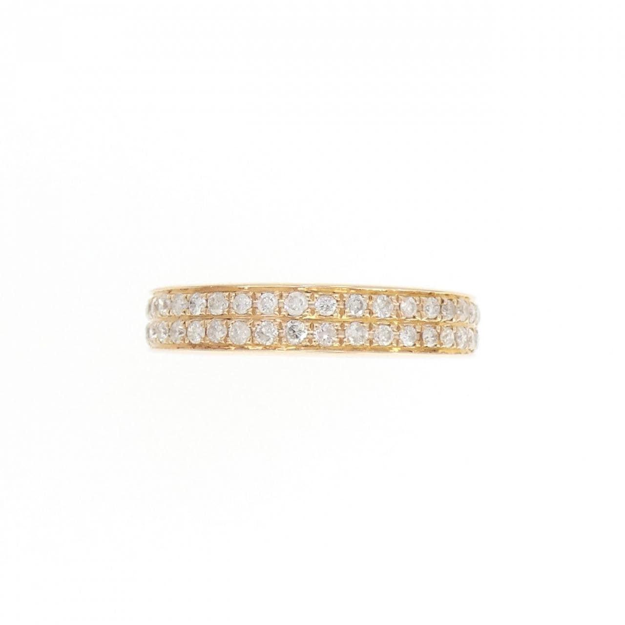 K18PG ダイヤモンド リング 0.25CT