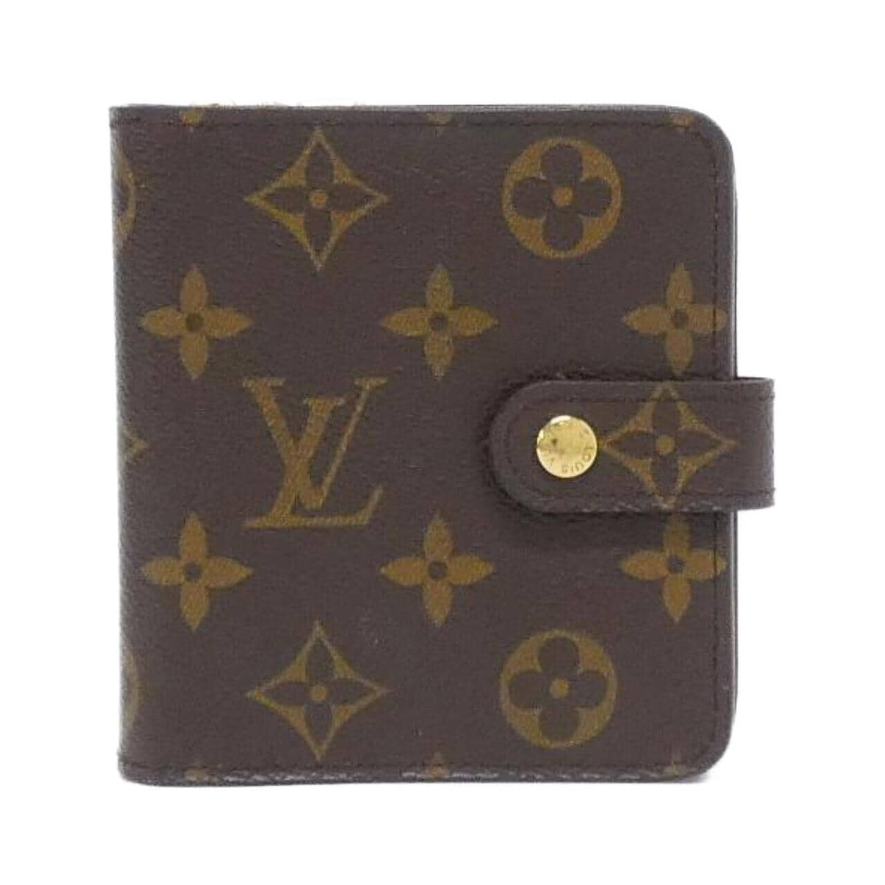 LOUIS VUITTON Monogram Compact Zip M61667 Wallet