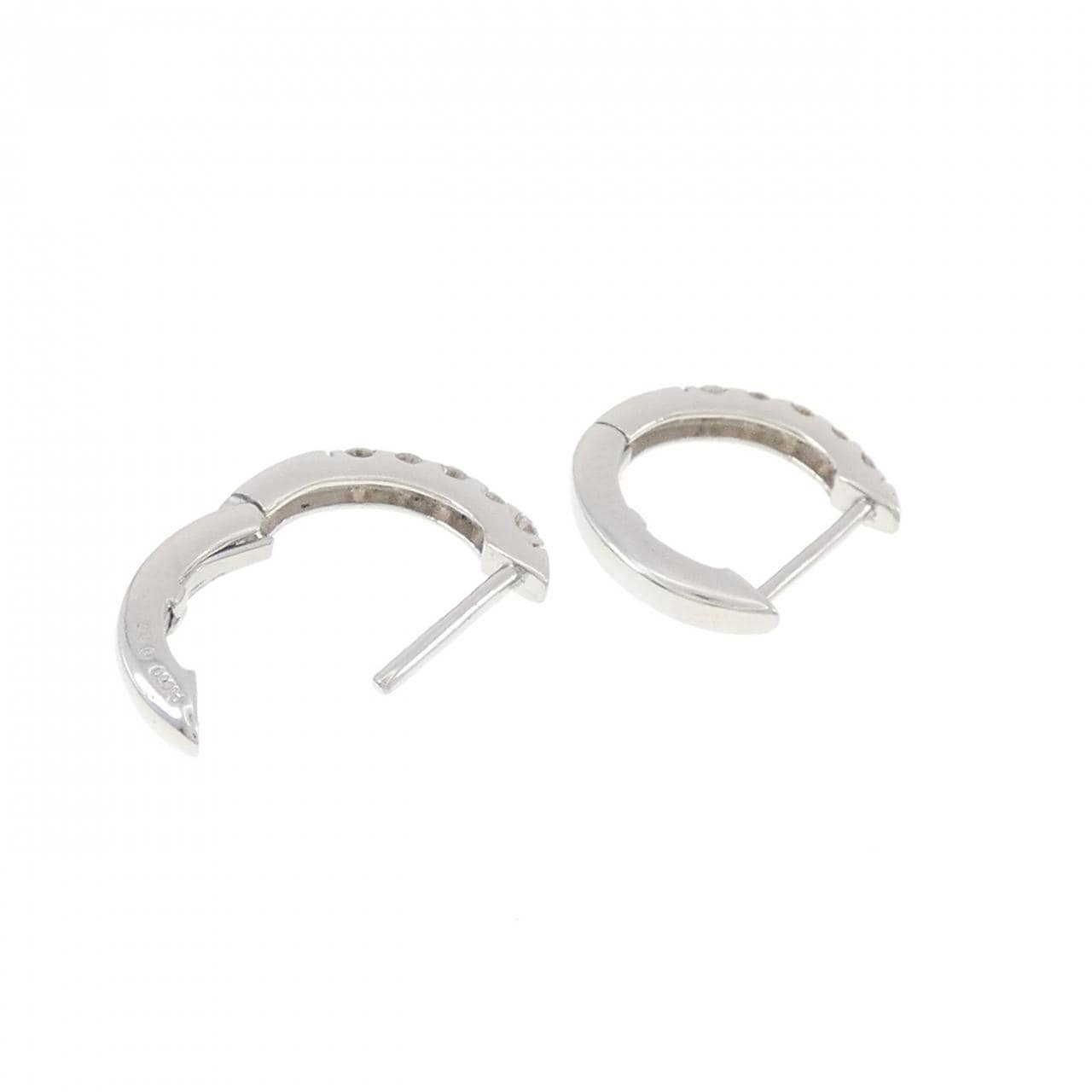 PT950 Diamond Earrings 0.10CT