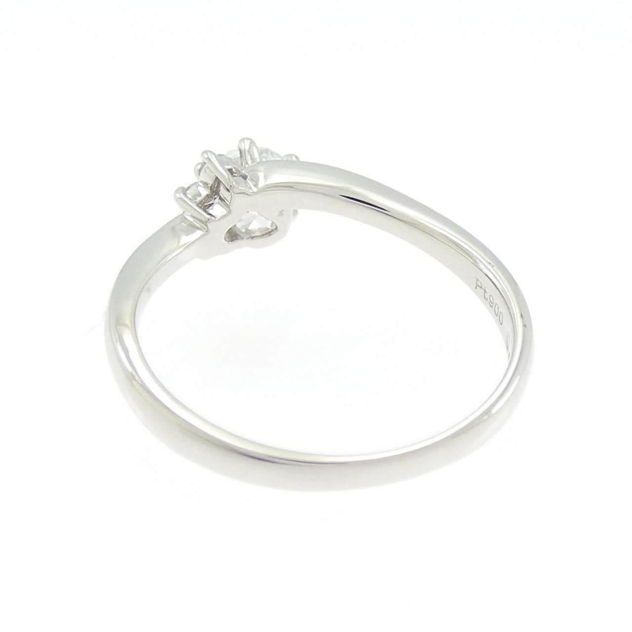 PT900 ダイヤモンド リング 0.439CT D VVS2 EXT