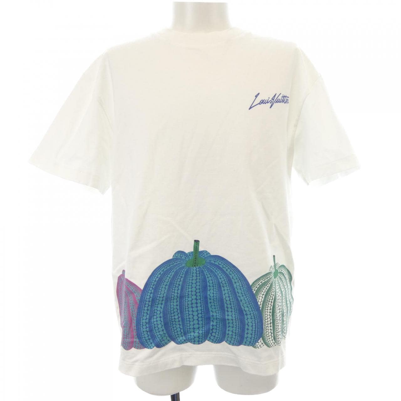 ルイヴィトン LOUIS VUITTON LV×YK パンプキンプリントTシャツ HOY25WNPG 草間彌生 Tシャツ