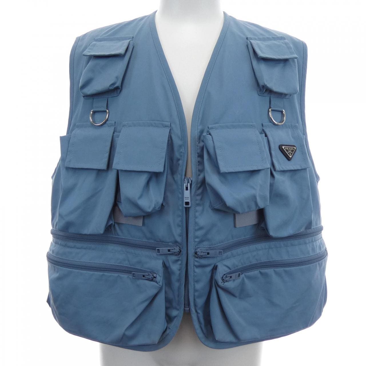 プラダ PRADA トライアングルロゴ SGC499 SWMO 12NS ベスト