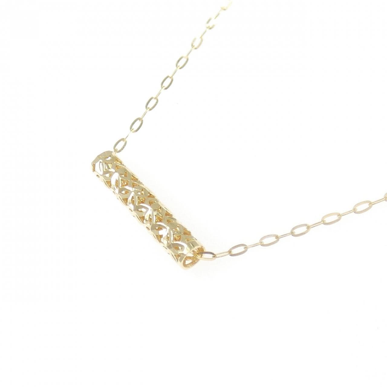 K18YG necklace