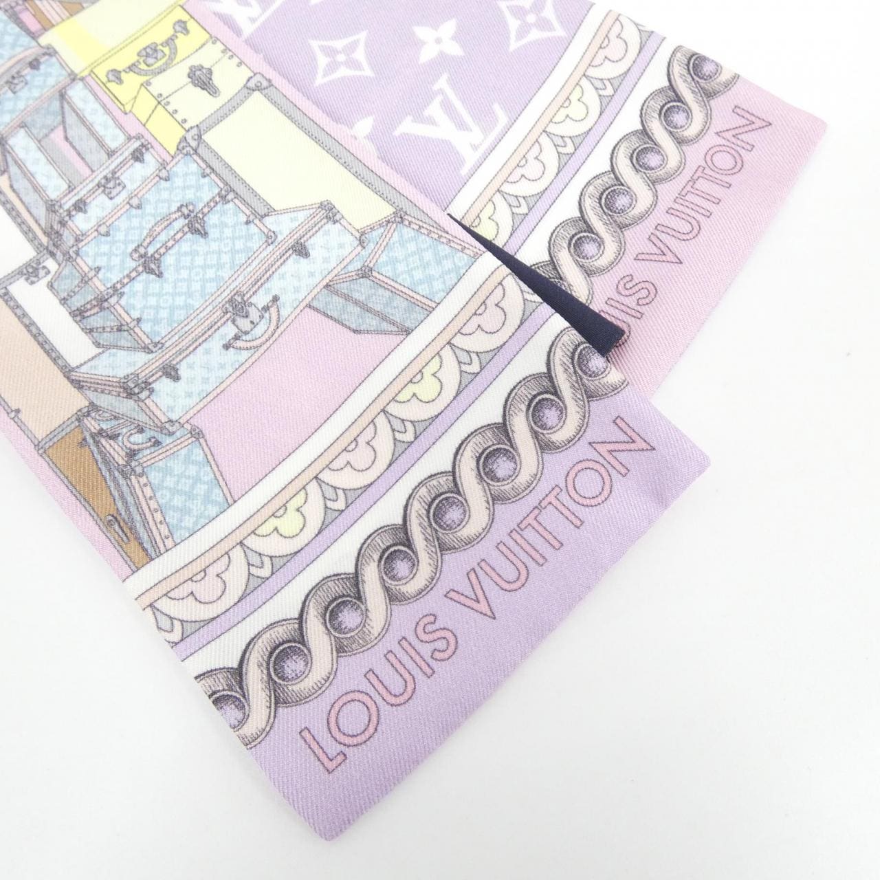 ルイヴィトン バンドー アラウンドザワールド M76972 スカーフ