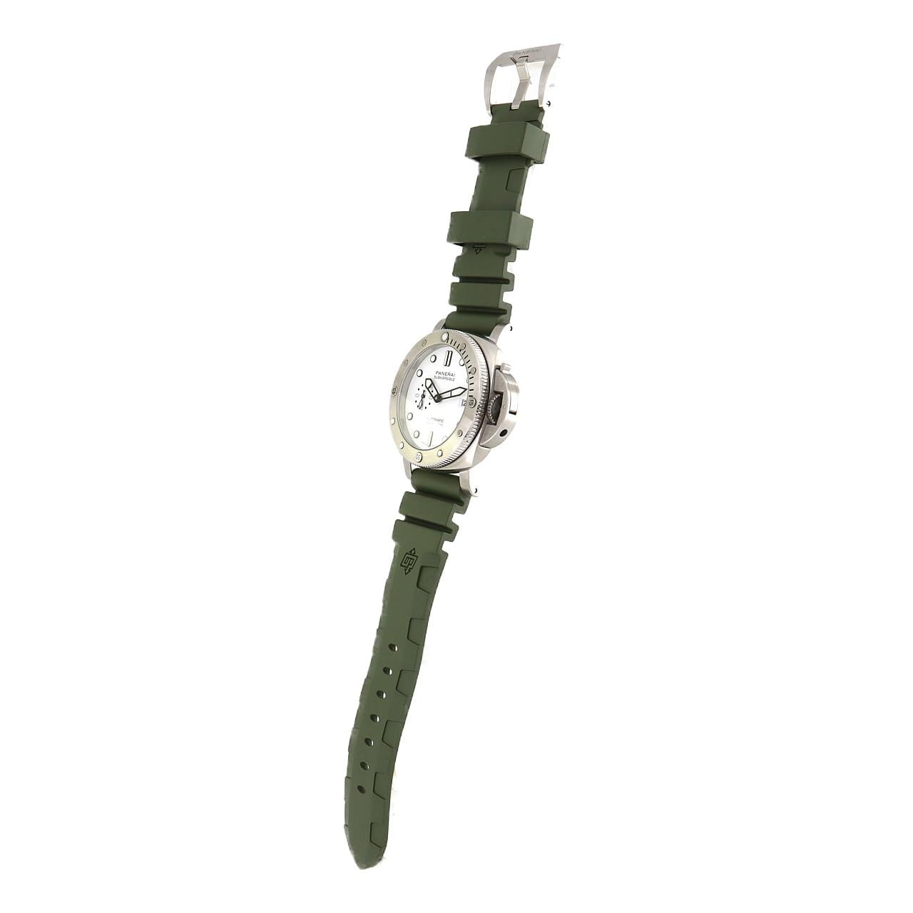 【美品・MASTER WORKS・限定生産】クアトロ 自動巻き 腕時計 グリーン